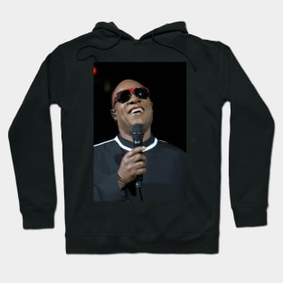 Stevie Wonder Photograph Hoodie